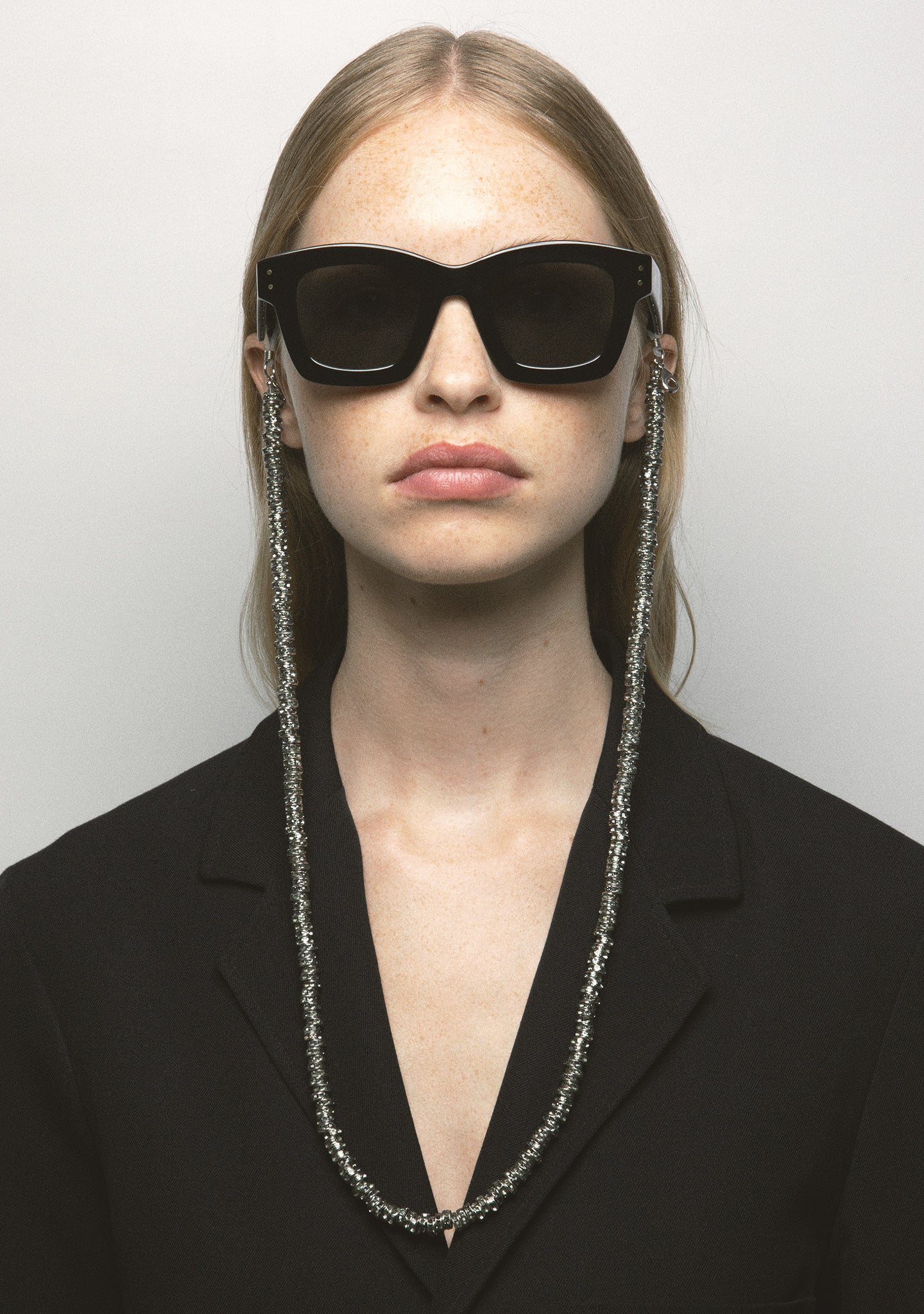 METALLIC HOOPS CHAIN